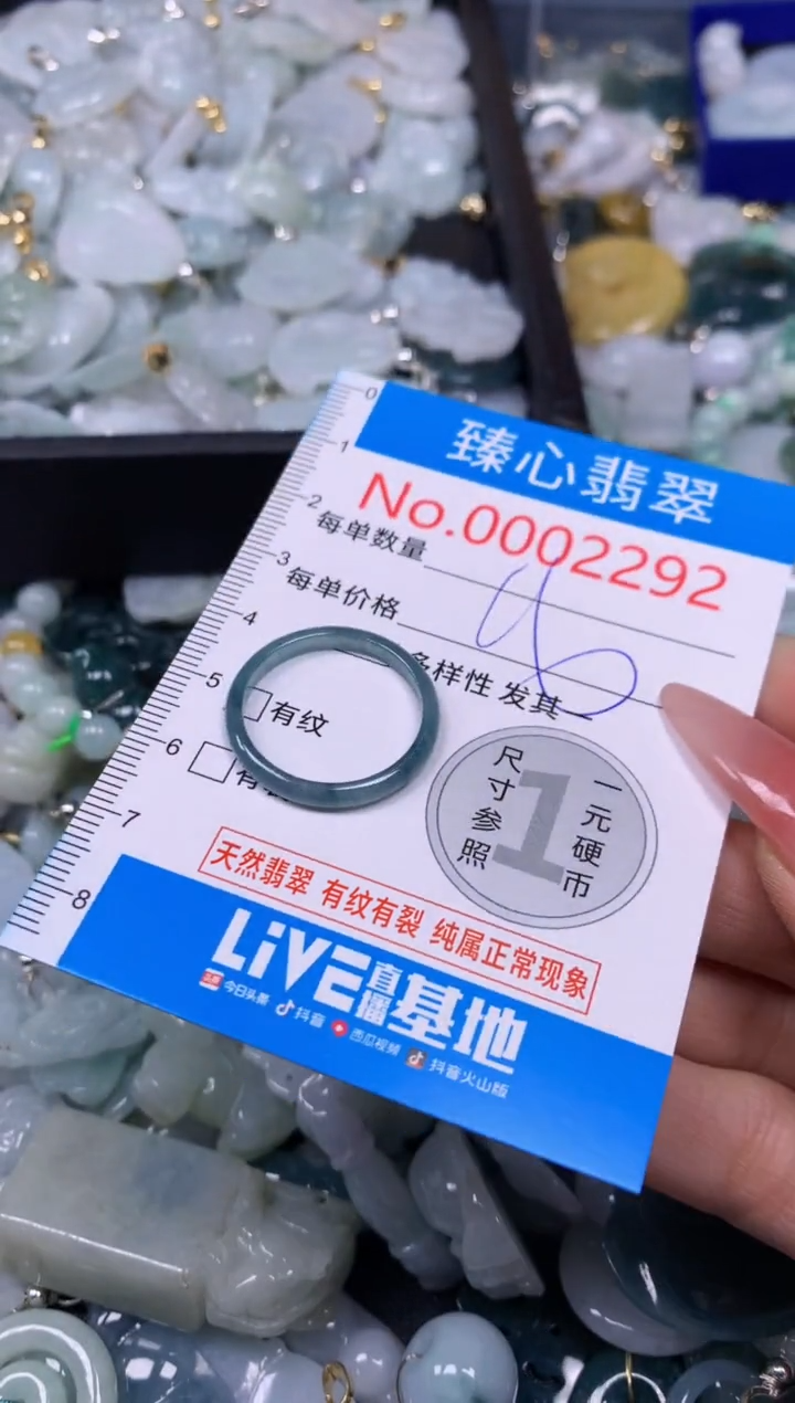 【闪购商品】翡翠颈饰未镶嵌含绳0002292