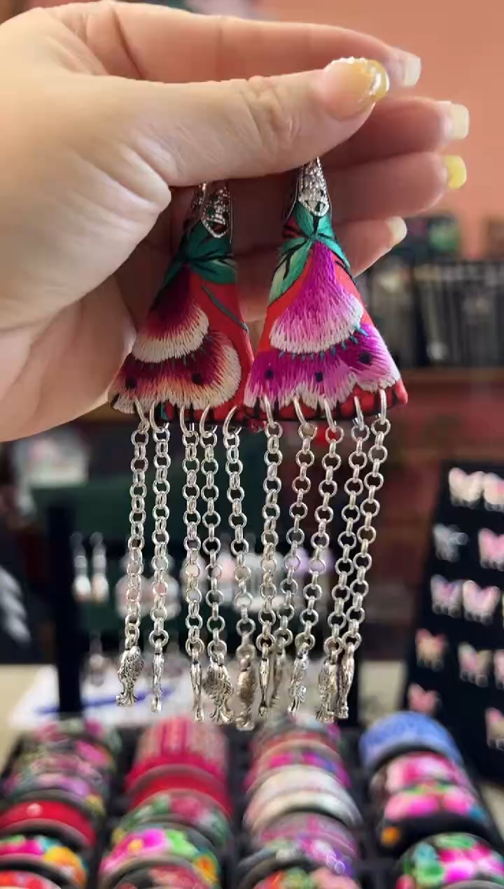 织绣艺枝独绣老绣饰品79