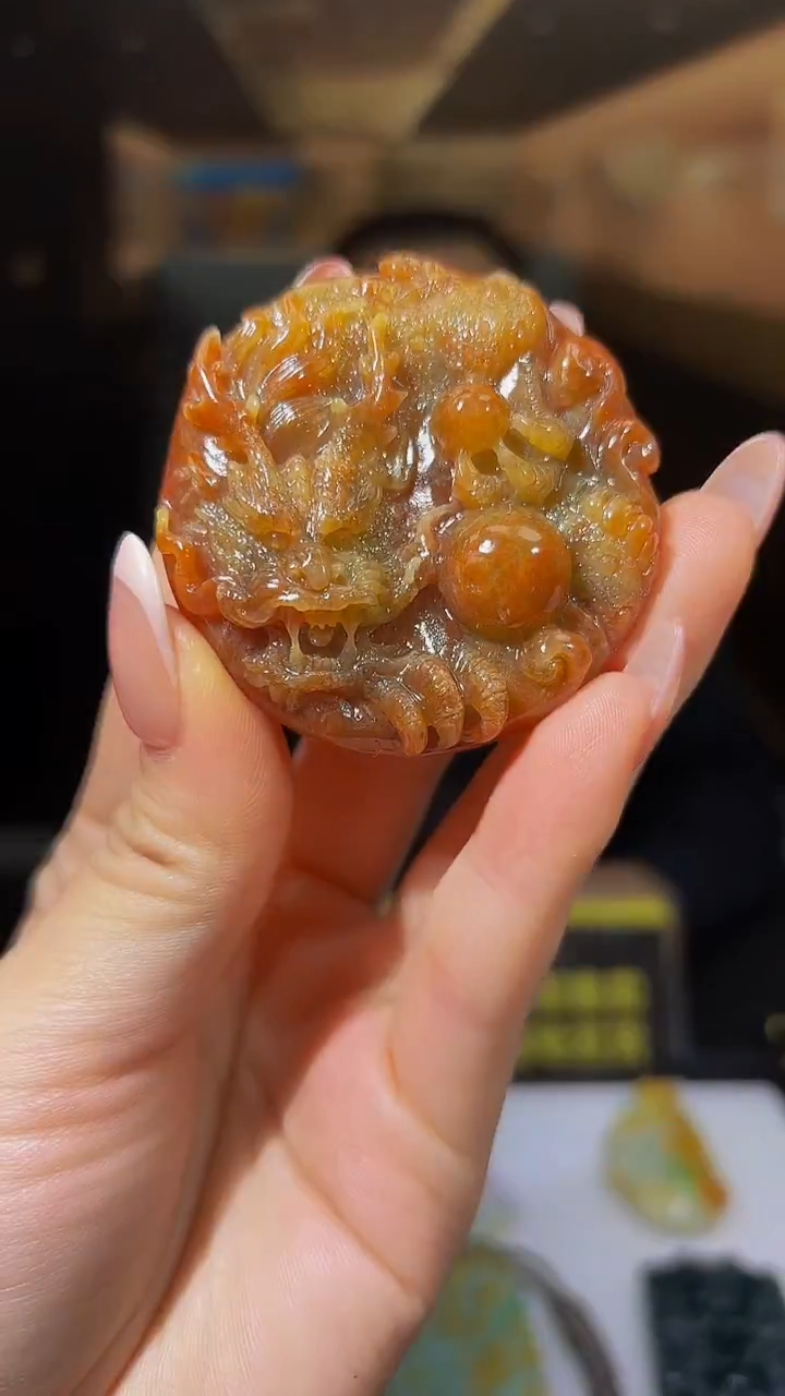 未镶嵌定制翡翠43/1203/Y/龙