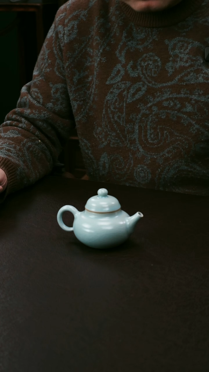 【闪购商品】其他汝官窑精品小容天壶18