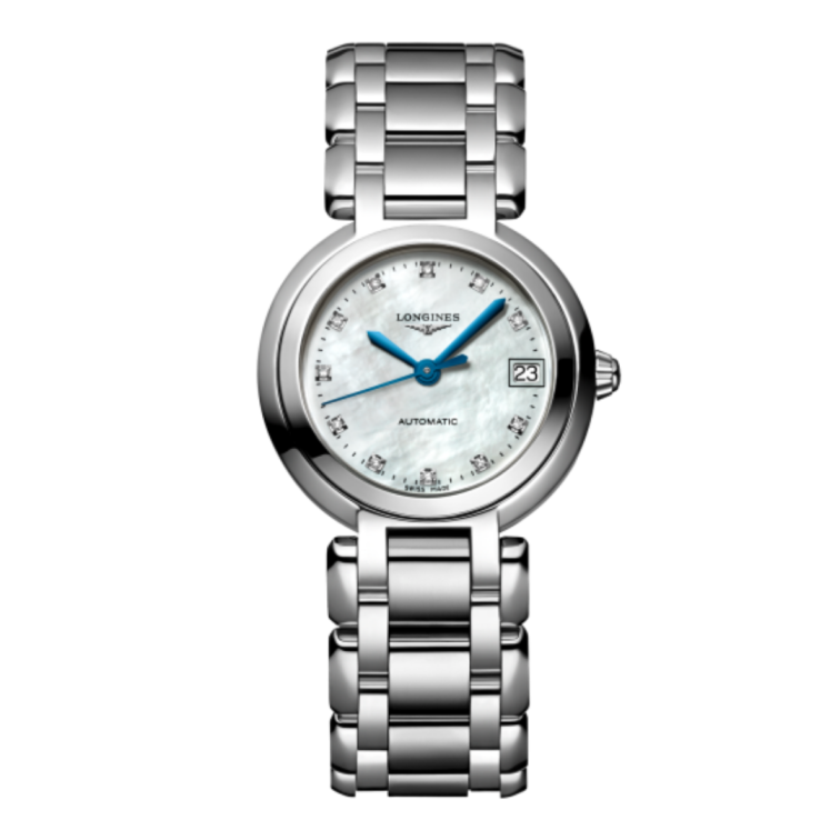 99新 Longines/浪琴 浪琴心月30盘钻刻贝母机械公价17700HZ