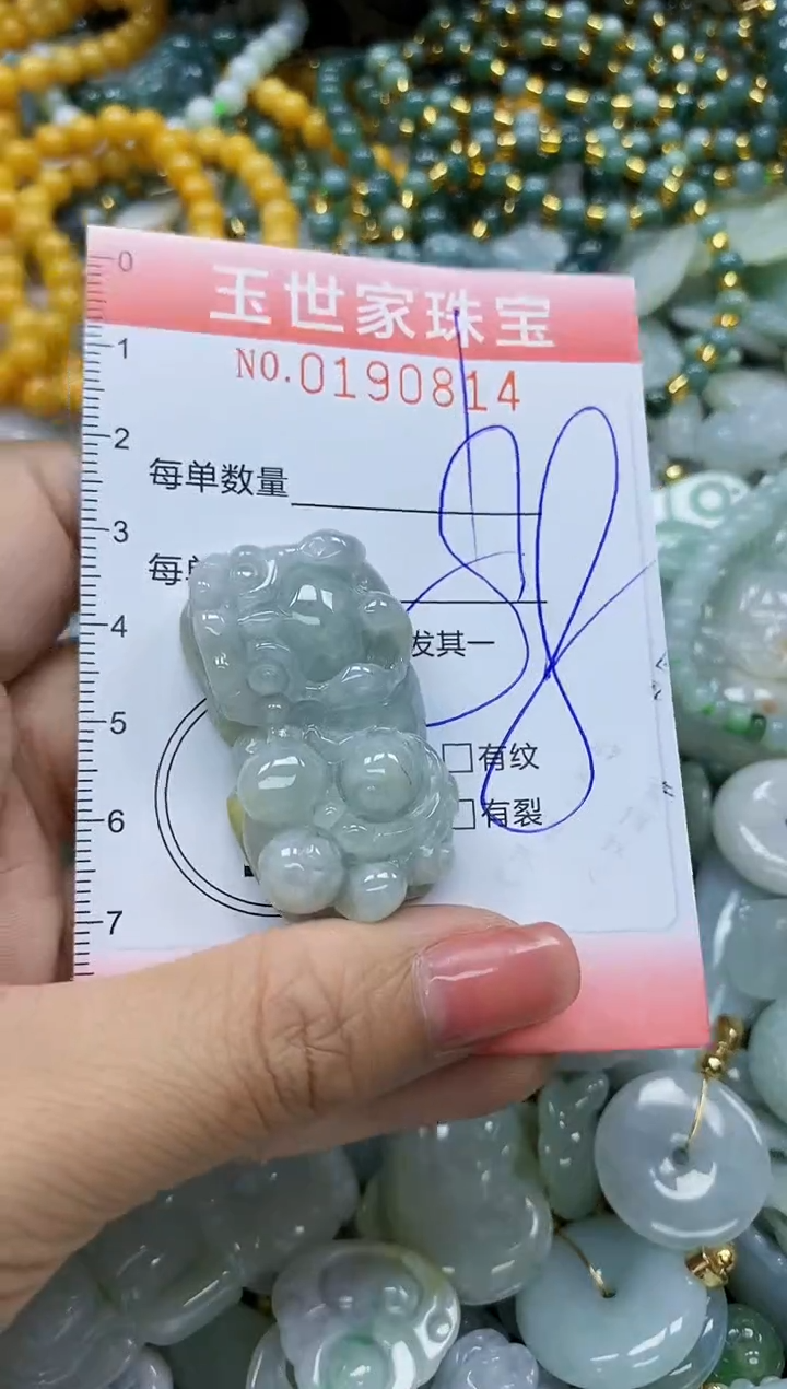 【闪购商品】翡翠颈饰未镶嵌闪购0190814