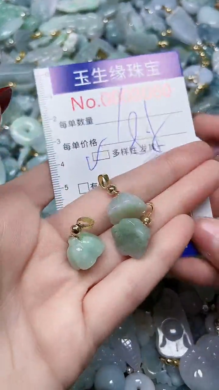 【闪购商品】翡翠颈饰未镶嵌闪购00008060多样性发其一