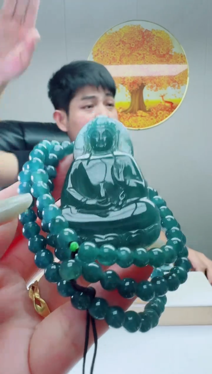 翡翠未镶嵌颈饰多样性随机发其一