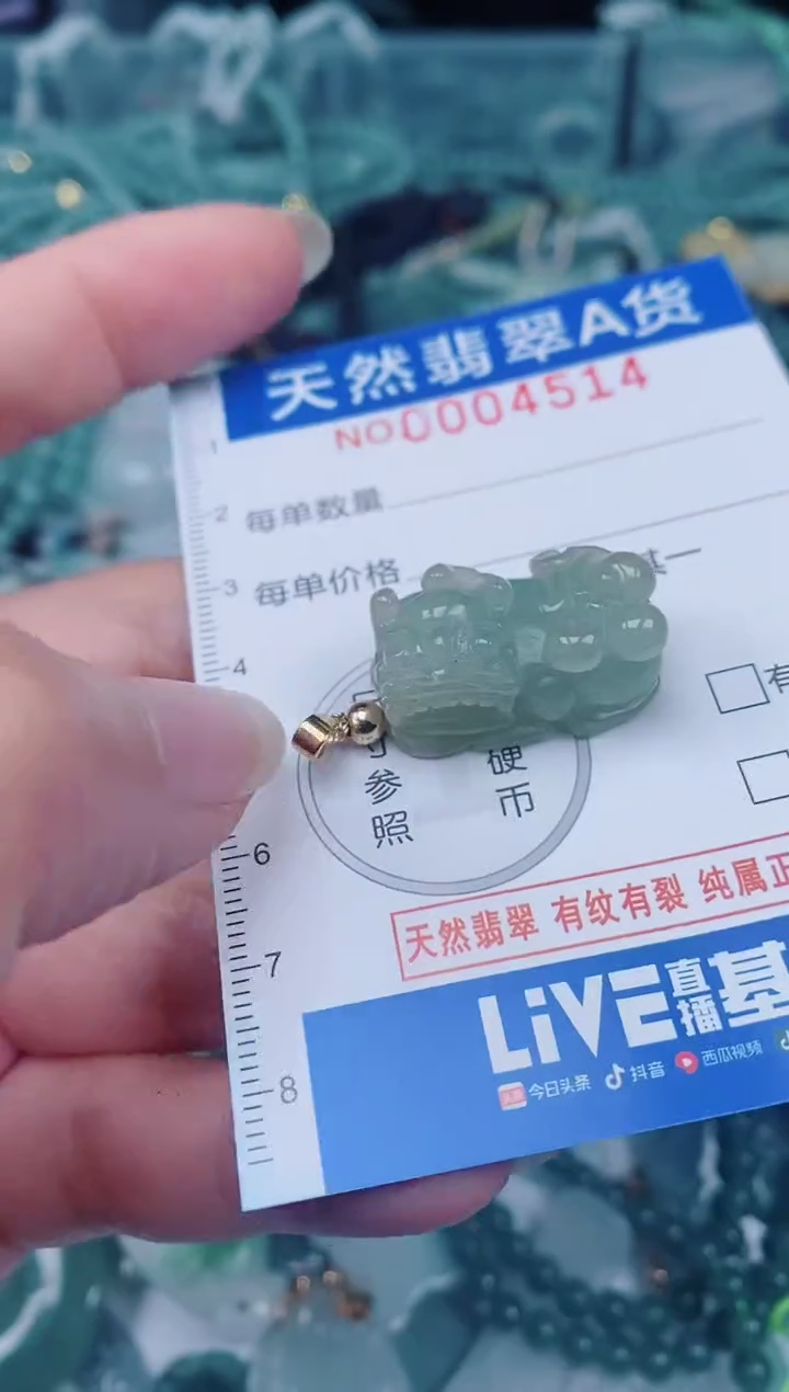 颈饰未镶嵌翡翠00004514