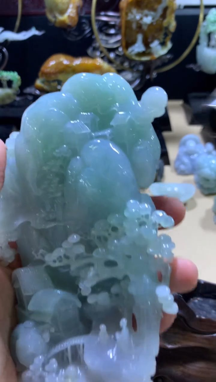 翡翠摆件未镶嵌翡翠摆件
