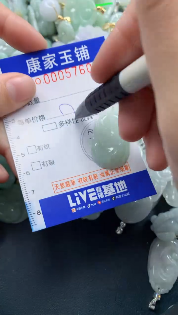 颈饰未镶嵌翡翠5760