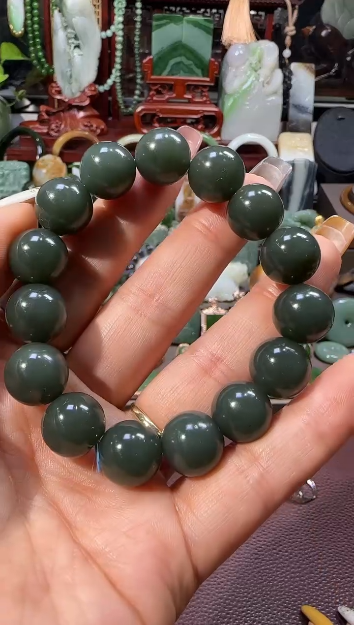 手串未镶嵌和田玉【宏钰612】02