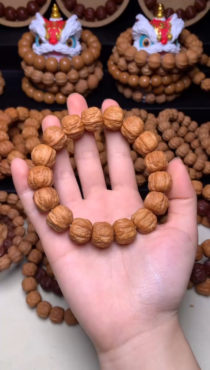 【闪购商品】猴头核桃手串15+蛤蟆