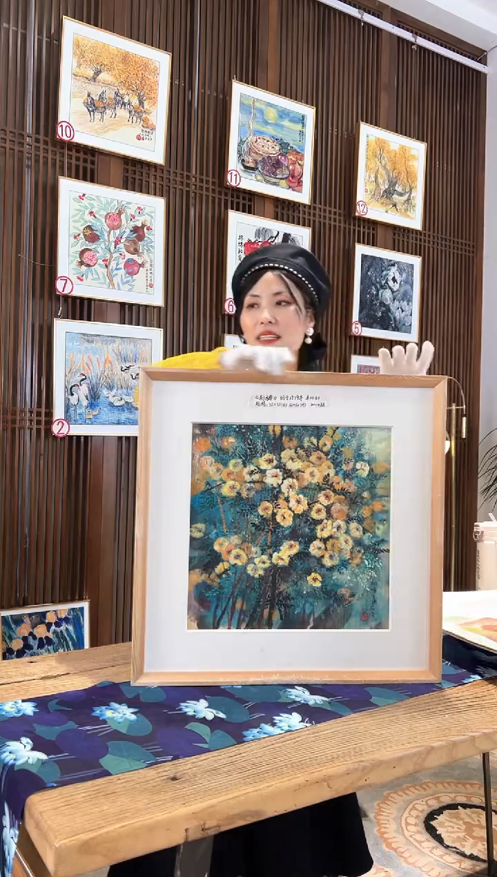 版画耿玉琨名章限量版画S
