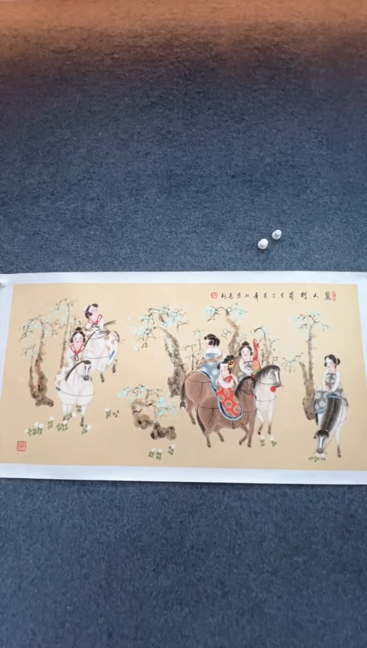 【闪购商品】国画1.13-冯高翔4尺人物-009