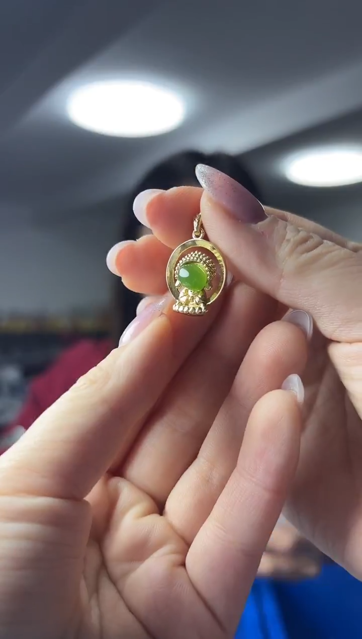 颈饰未镶嵌和田玉（多样性发一件）