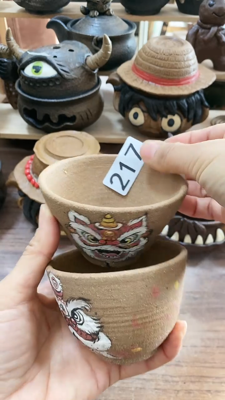 鲸**物爱砂陶艺手工制作