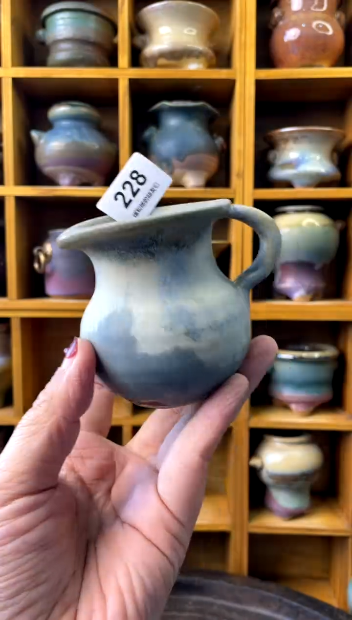 【闪购商品】陶228 内口4.5【多肉花盆多肉盆】