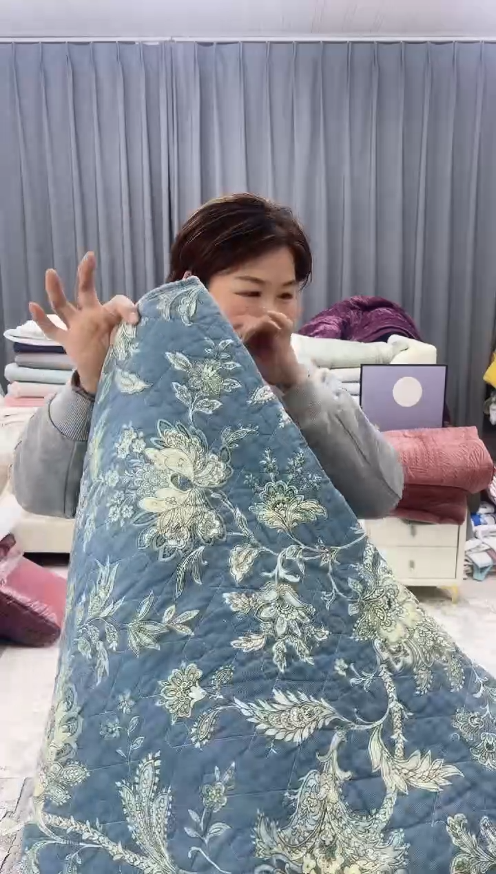 棉1.3*2.0凤尾兰两件套