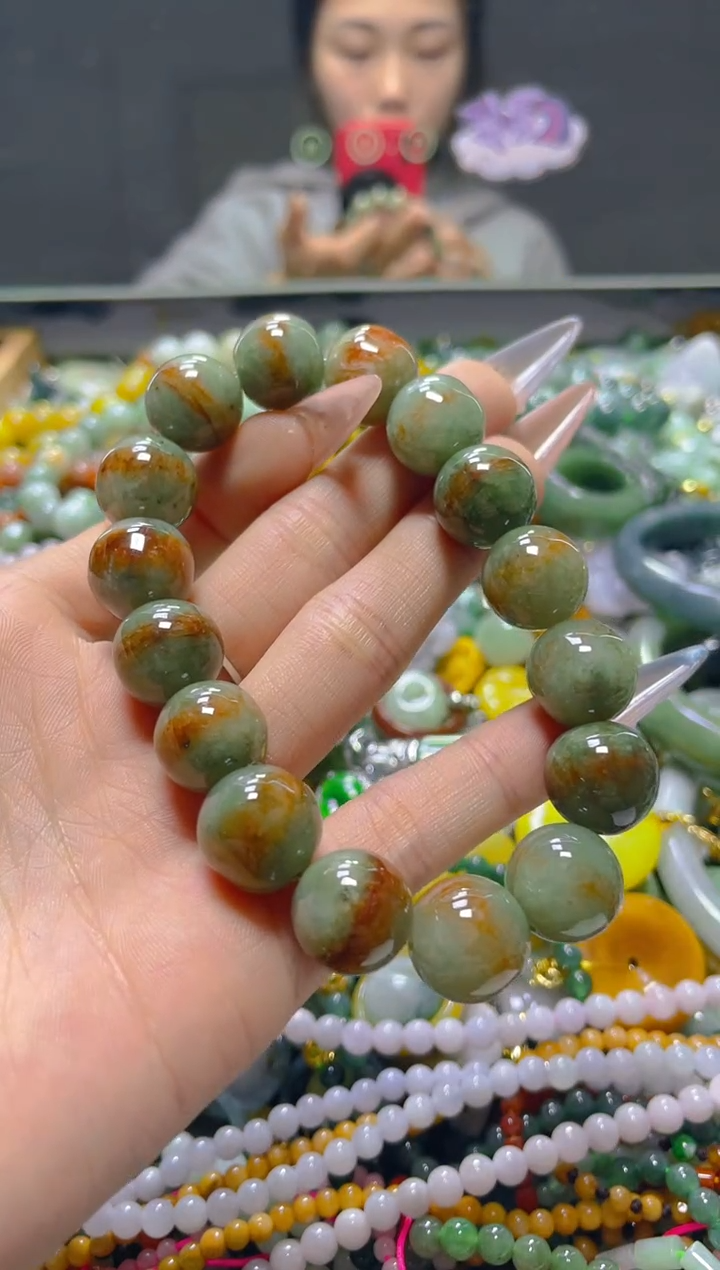 颈饰未镶嵌翡翠13MM