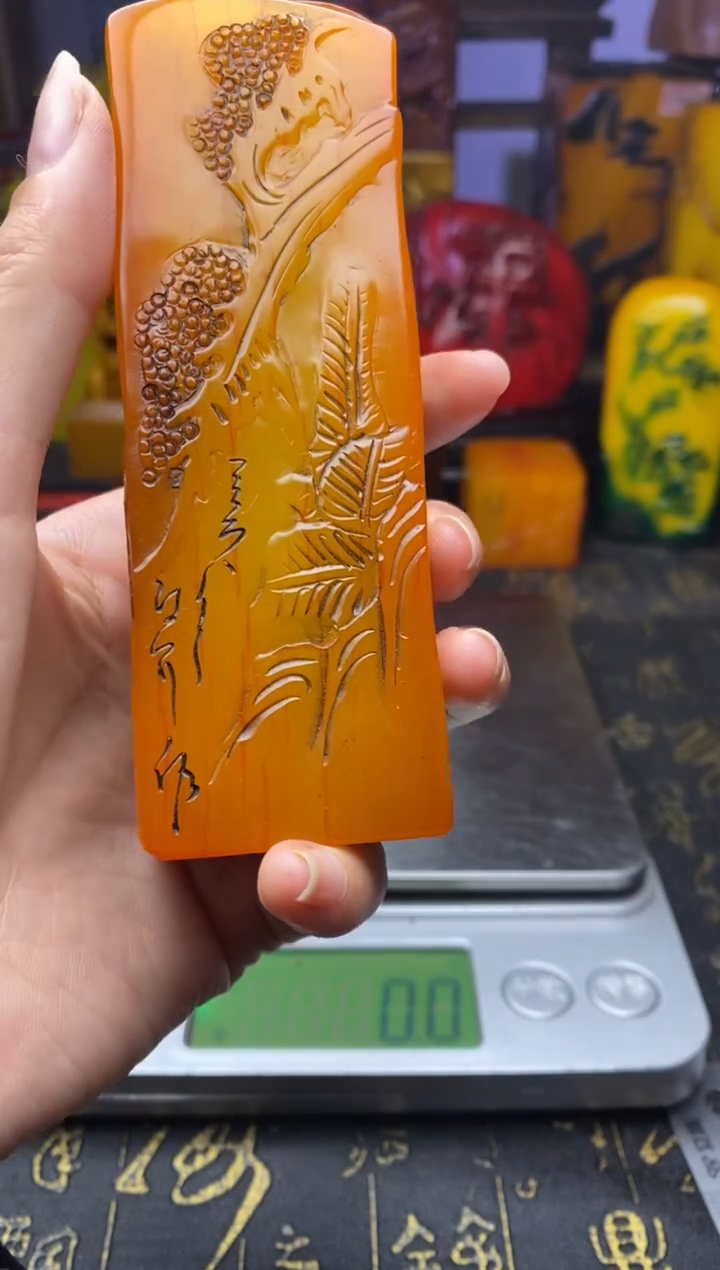 寿山石印石纯天然篆刻石料