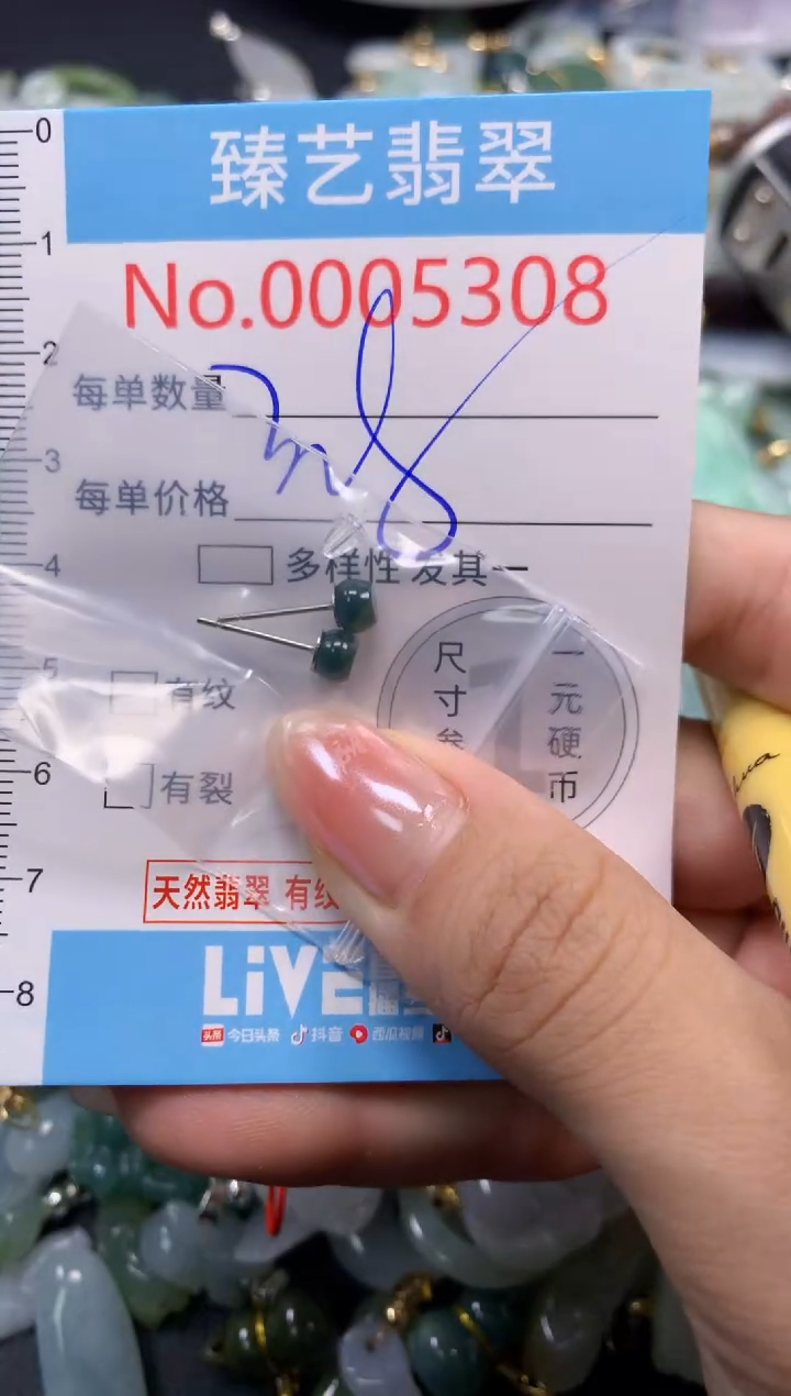 颈饰未镶嵌翡翠5308