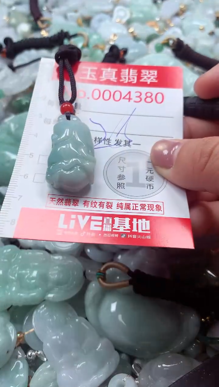 吊坠(不含链)未镶嵌翡翠4380