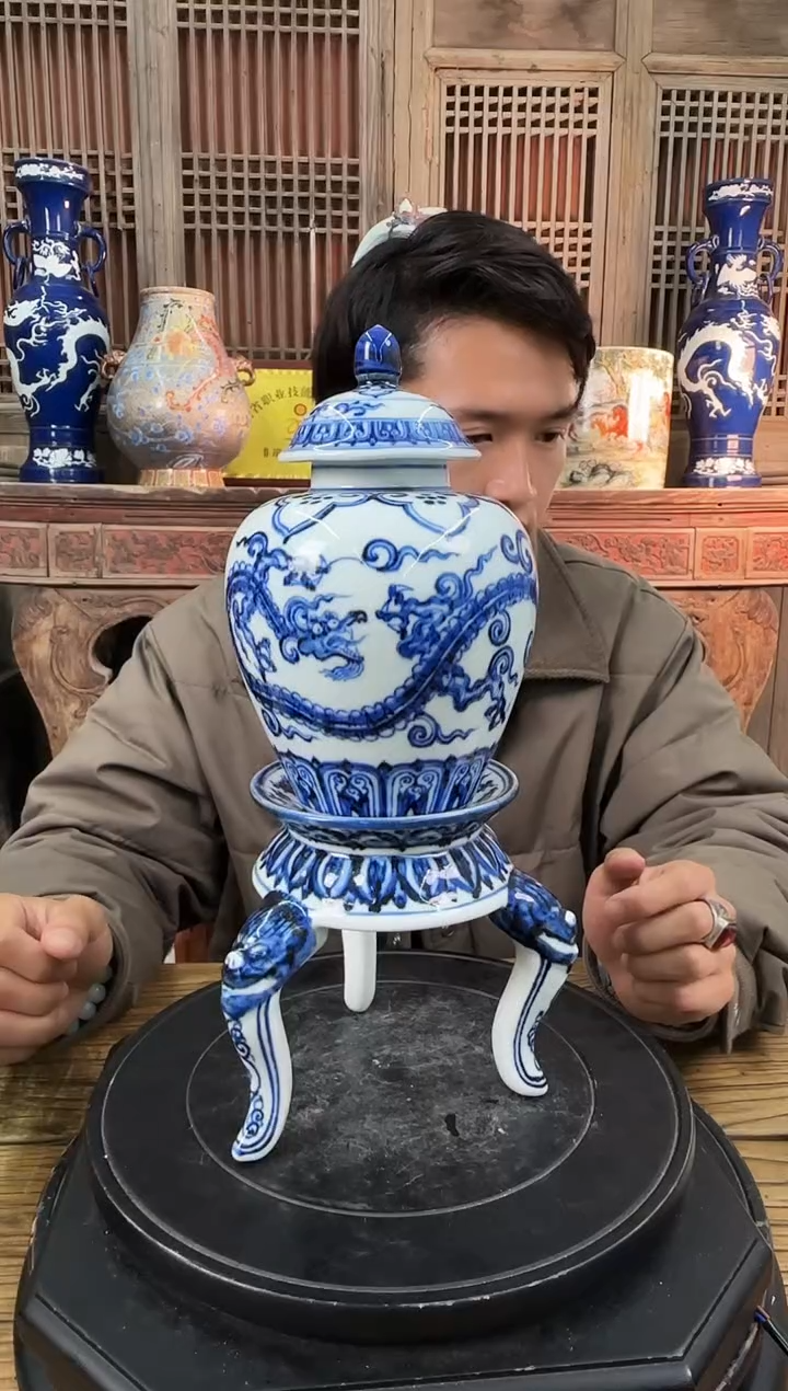 【闪购商品】摆件陶瓷 摆件 赏器