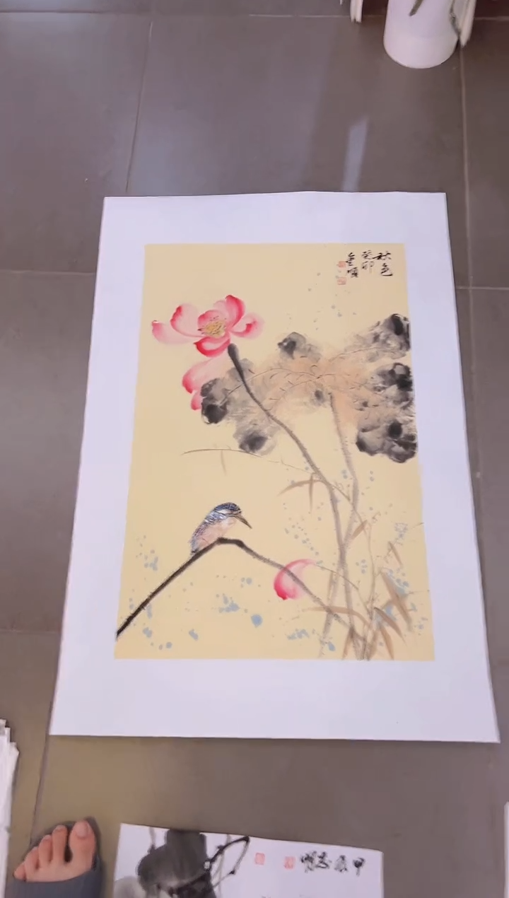 绘画快*韩江书画-蔡金顺