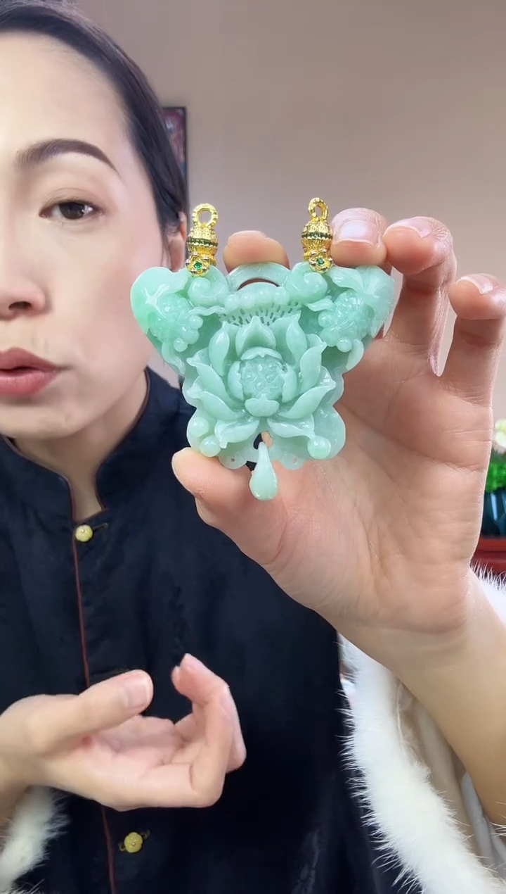 【闪购商品】翡翠颈饰未镶嵌特色原创翡翠颈饰