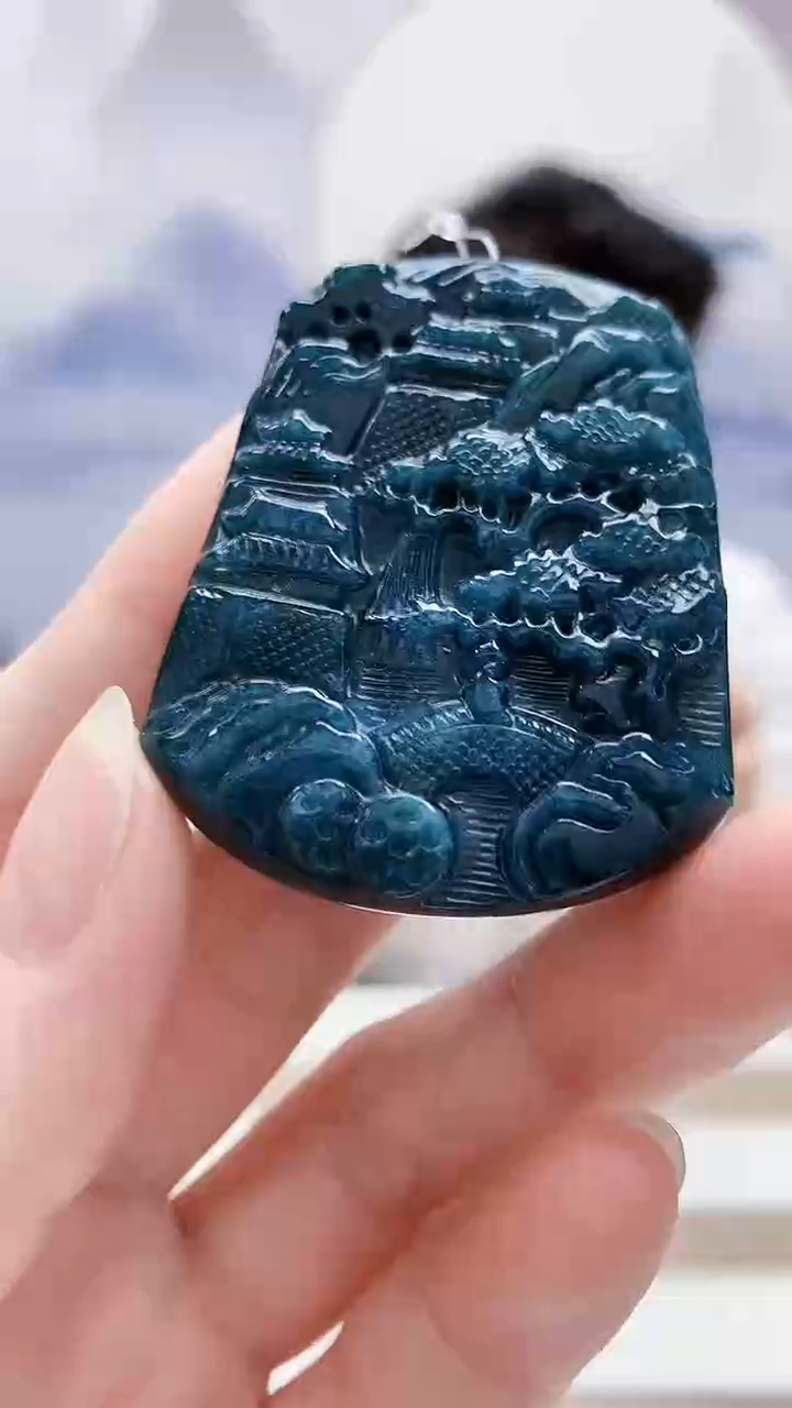 颈饰未镶嵌翡翠1502ry-jj挂件17