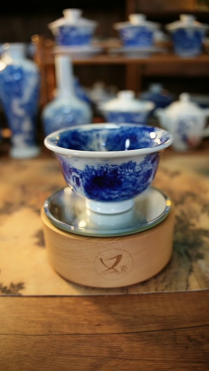 15景德镇手工手绘茶具