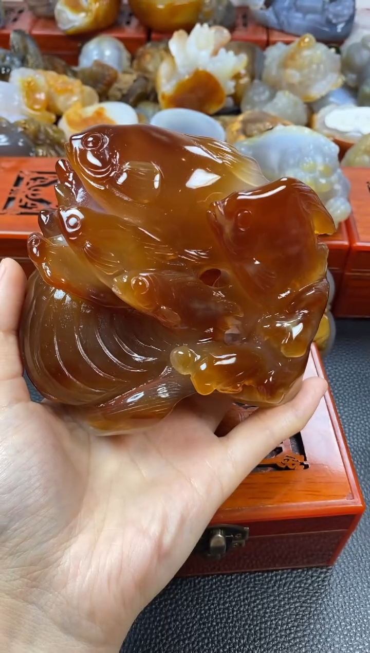 玛瑙/玉髓摆件未镶嵌1