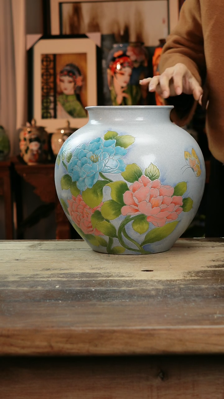 【闪购商品】瓷片景德镇纯手工釉下彩精品餐具