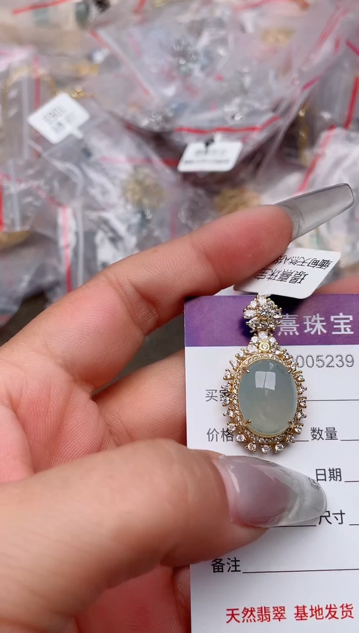 【闪购商品】翡翠戒指银S925镶嵌、