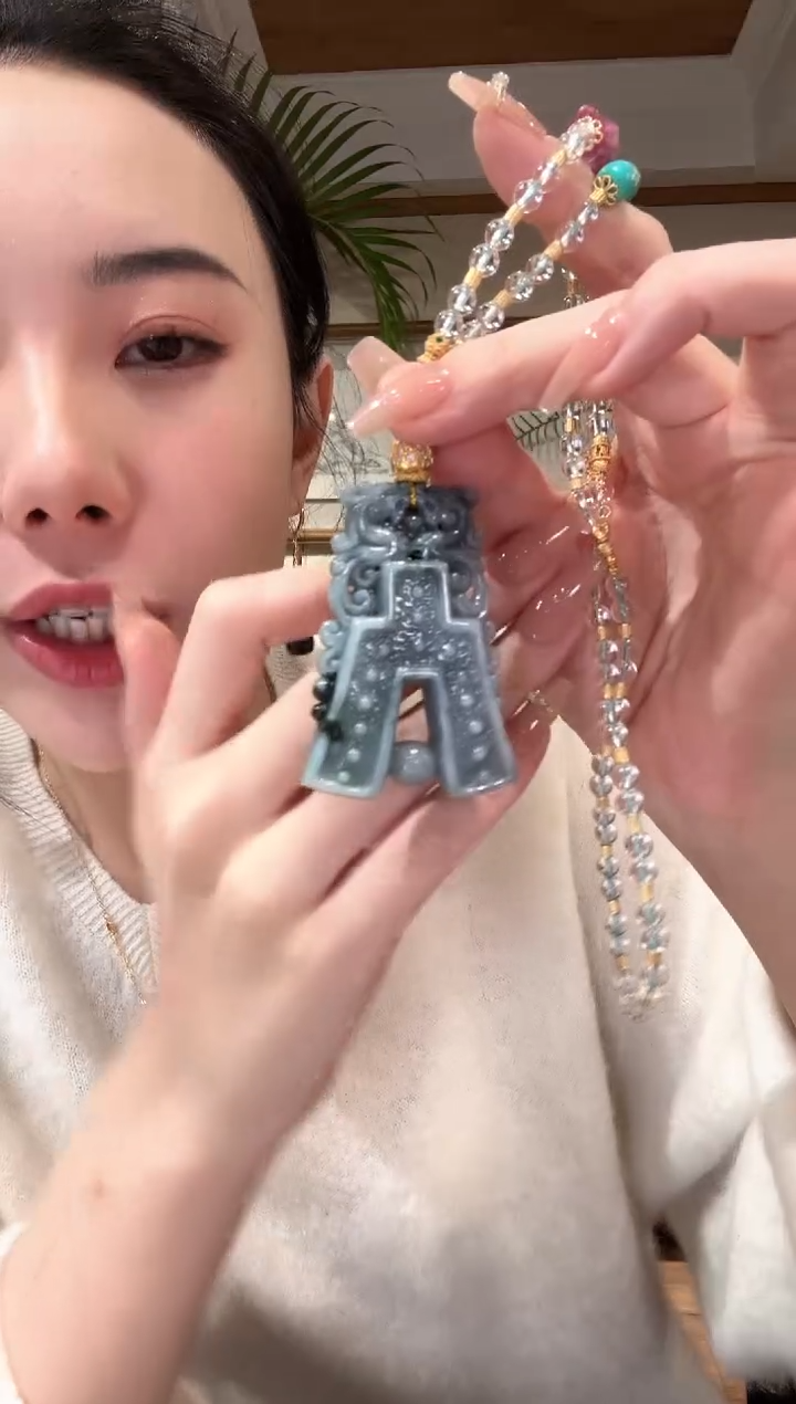 【闪购商品】翡翠颈饰未镶嵌国风