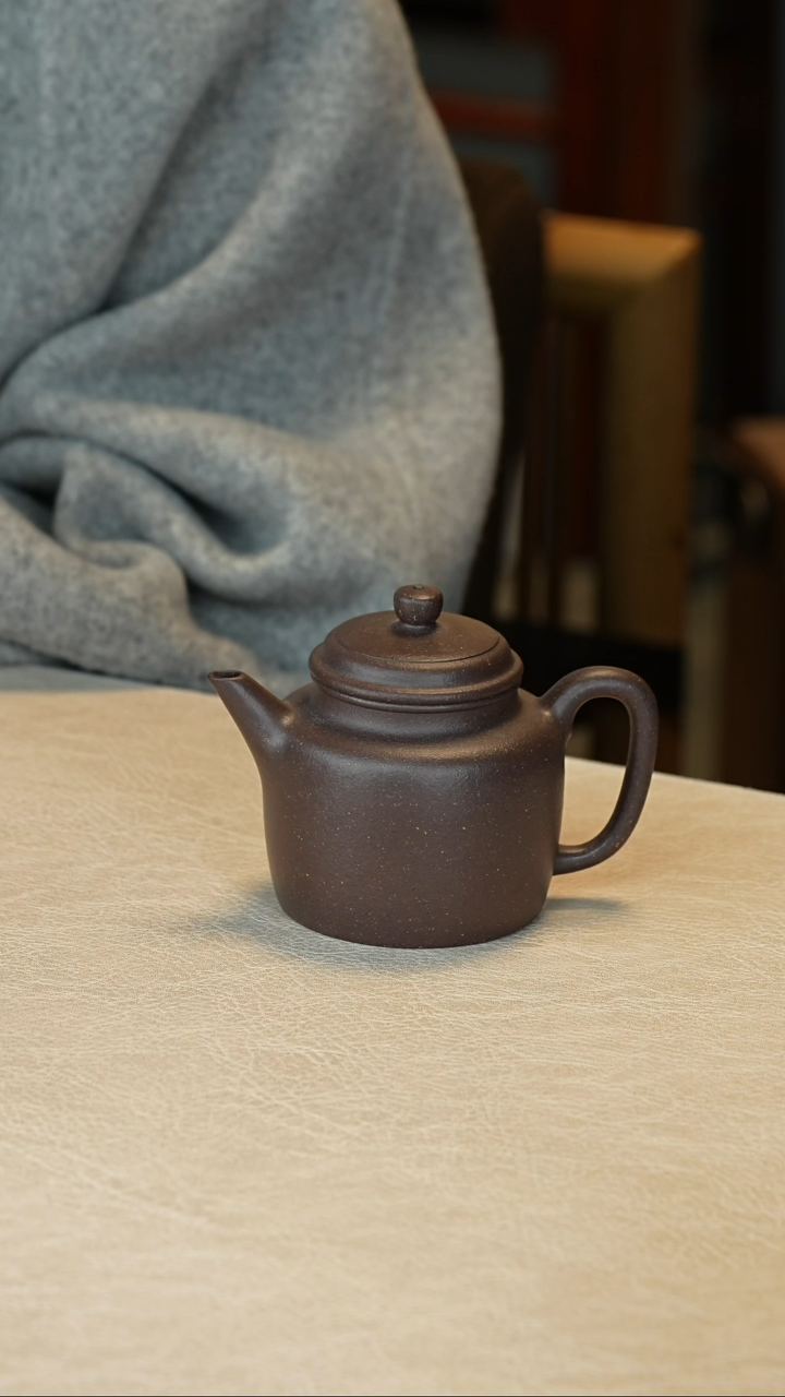 【闪购商品】紫砂茶壶高剑流德钟 千禧紫泥 160cc