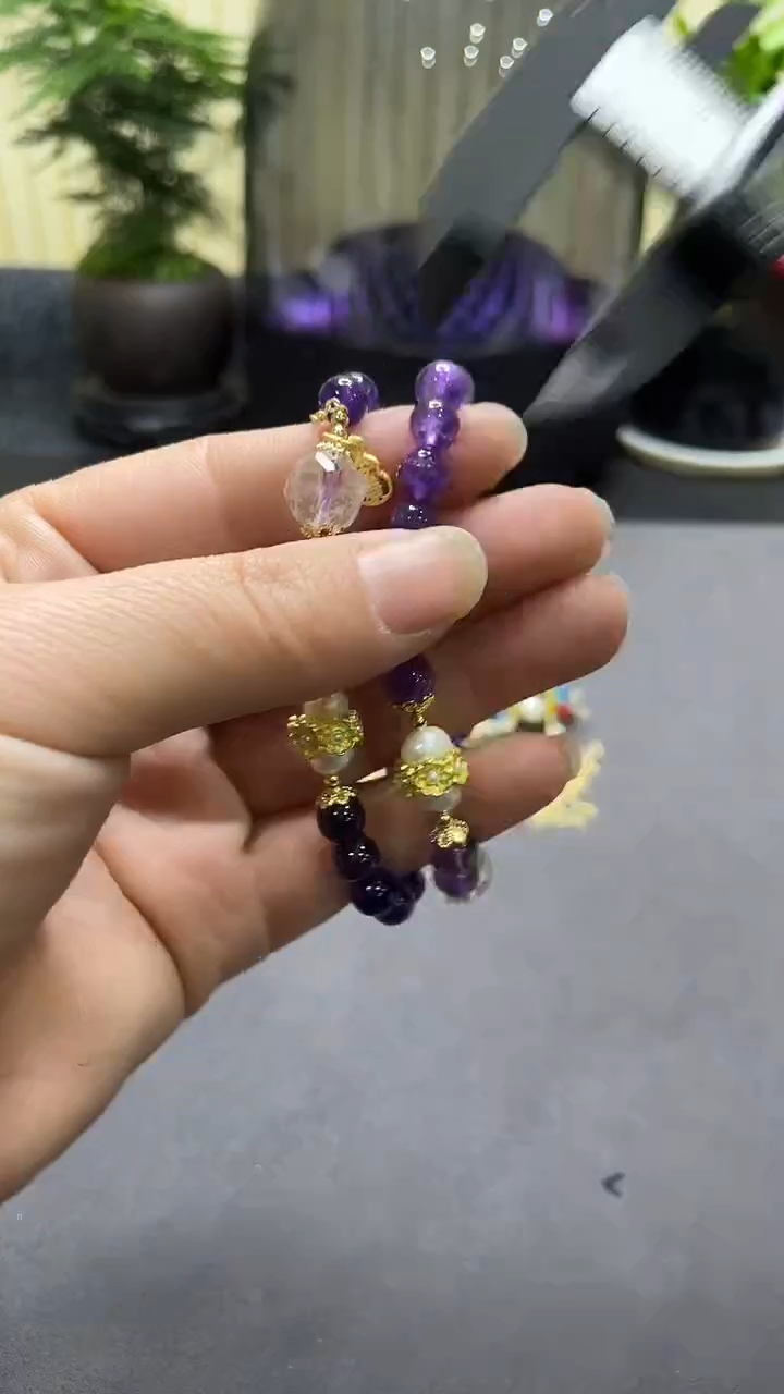 【闪购商品】水晶手链合金晚班浮力017
