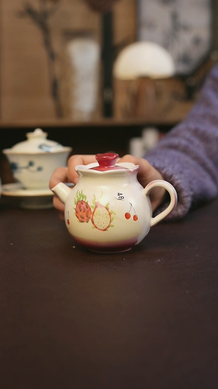 【闪购商品】景德镇陶瓷杯碗柴烧多人