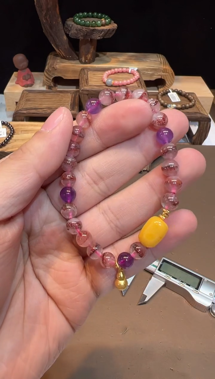 【闪购商品】水晶手链未镶嵌手饰@@F4683