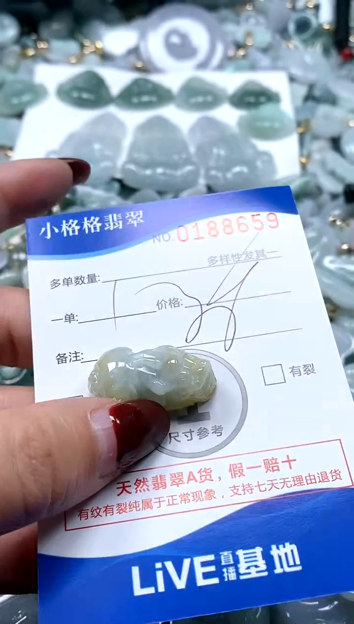 【闪购商品】翡翠颈饰未镶嵌闪购商品0188659
