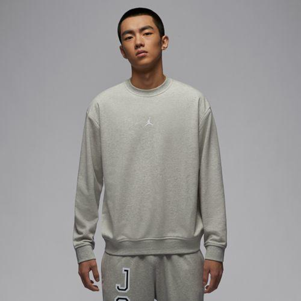 NIKE/耐克【可自提】官方AJ男款灰白圆领运动休闲卫衣FV8625-050