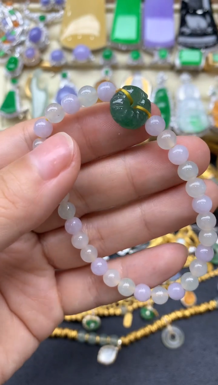 【闪购商品】翡翠手链未镶嵌30-中国好珍宝