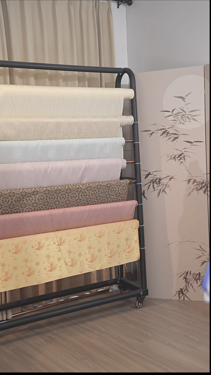 用****9印花双绉樱蓝蜜语5米