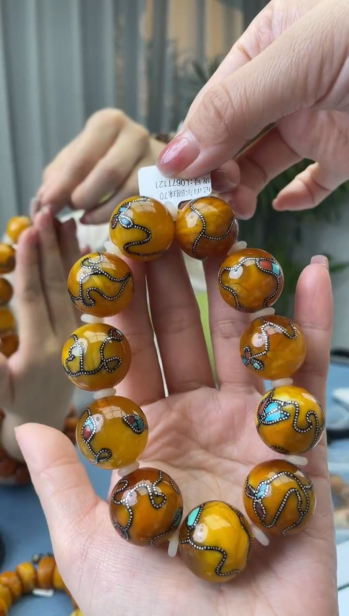 【闪购商品】蜜蜡珠宝奇石未镶嵌假一罚十，发一件070