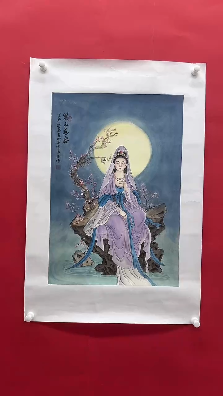 国画作家陆远华纯手绘国画