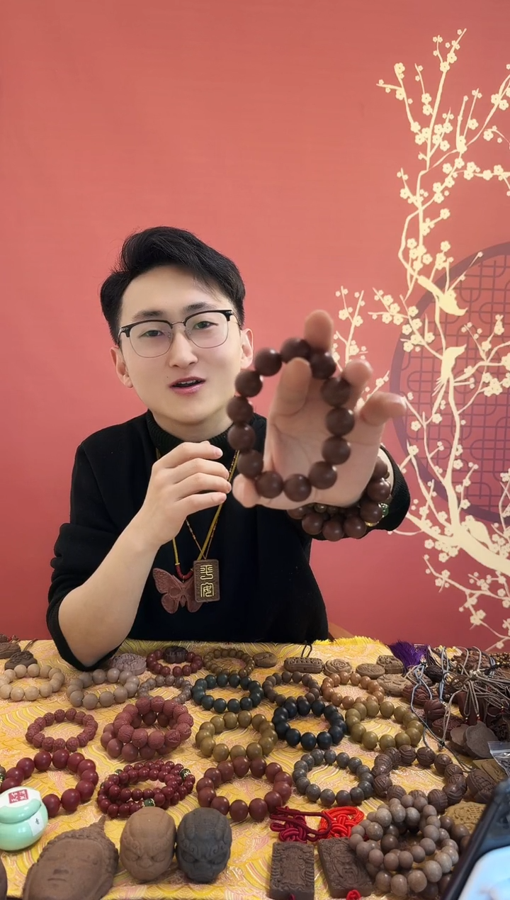 【闪购商品】【腊梅香方】光珠手串1.5