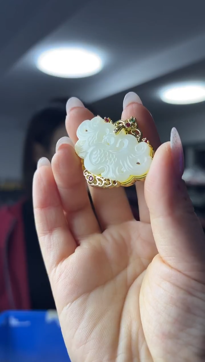 颈饰未镶嵌和田玉（多样性发一件）