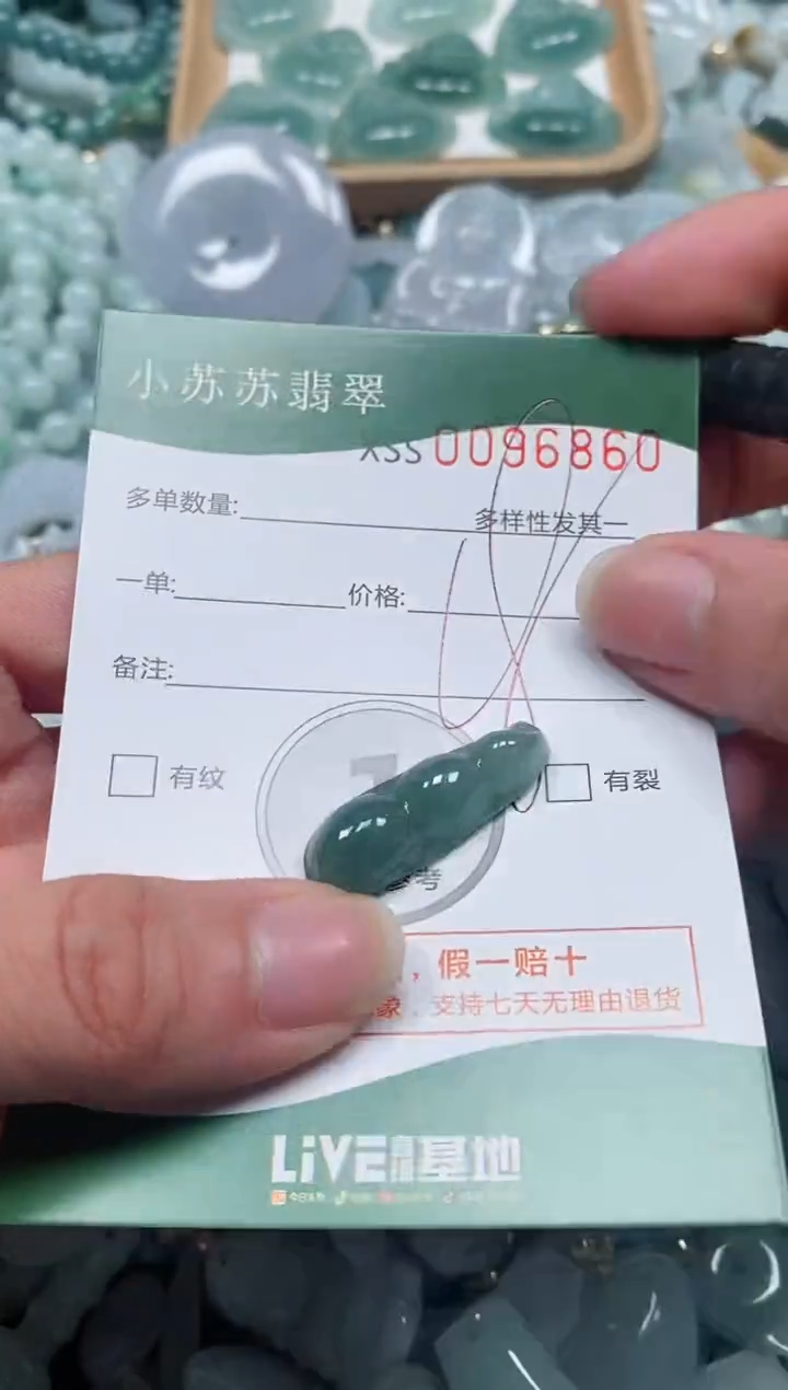 【闪购商品】翡翠颈饰未镶嵌闪购商品0096860