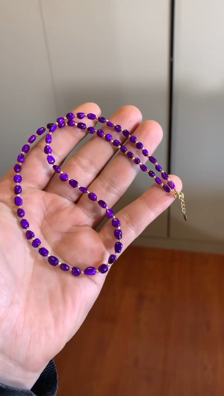 【闪购商品】苏纪石（舒俱来）项链18K金镶嵌舒俱来