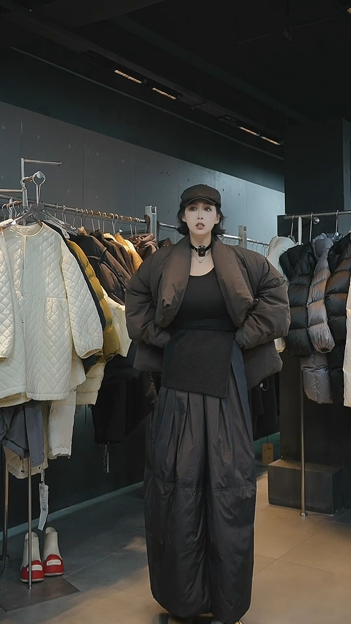 羽绒半裙羽绒半裙