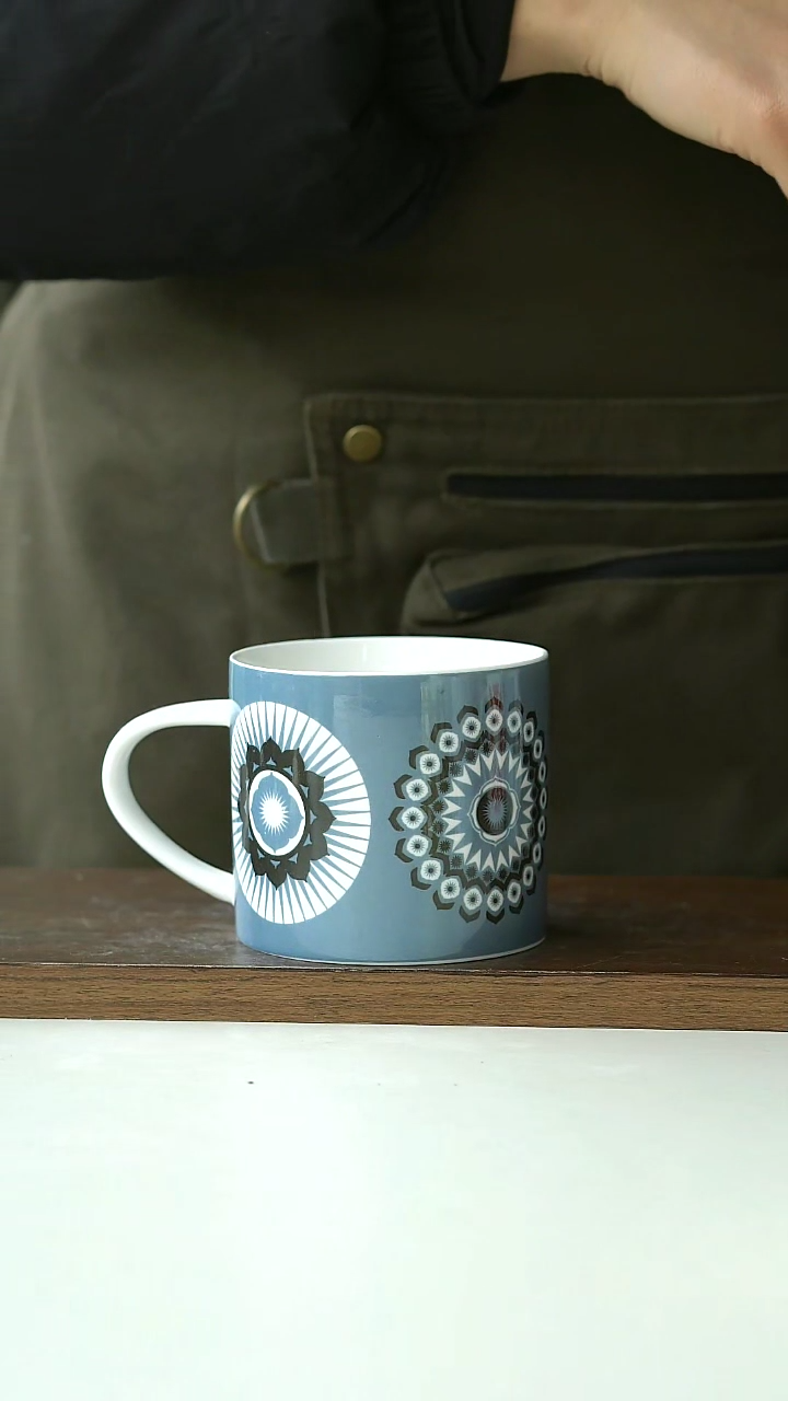 【闪购商品】陶瓷出英国设计师款马克杯@4-2@