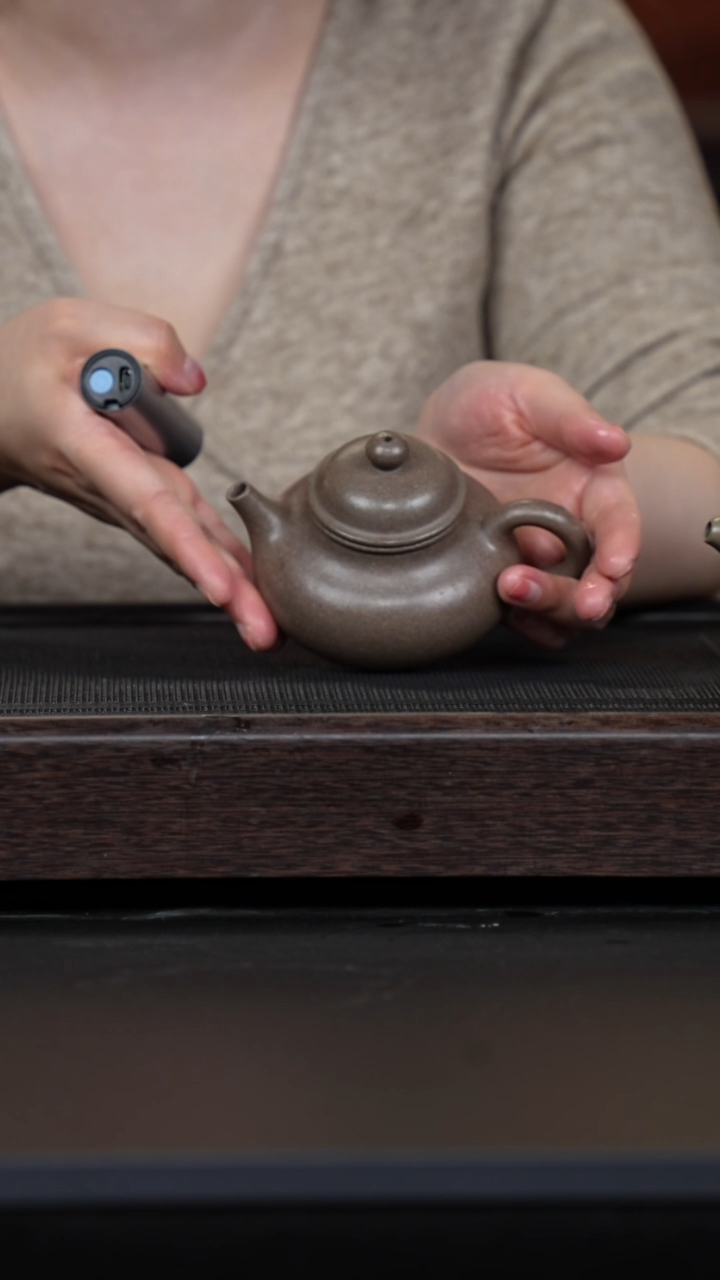 【闪购商品】紫砂茶壶全砂蟹壳青容天