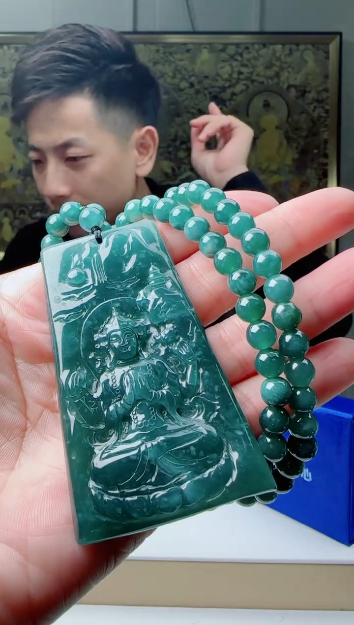 【闪购商品】翡翠颈饰未镶嵌11111111111